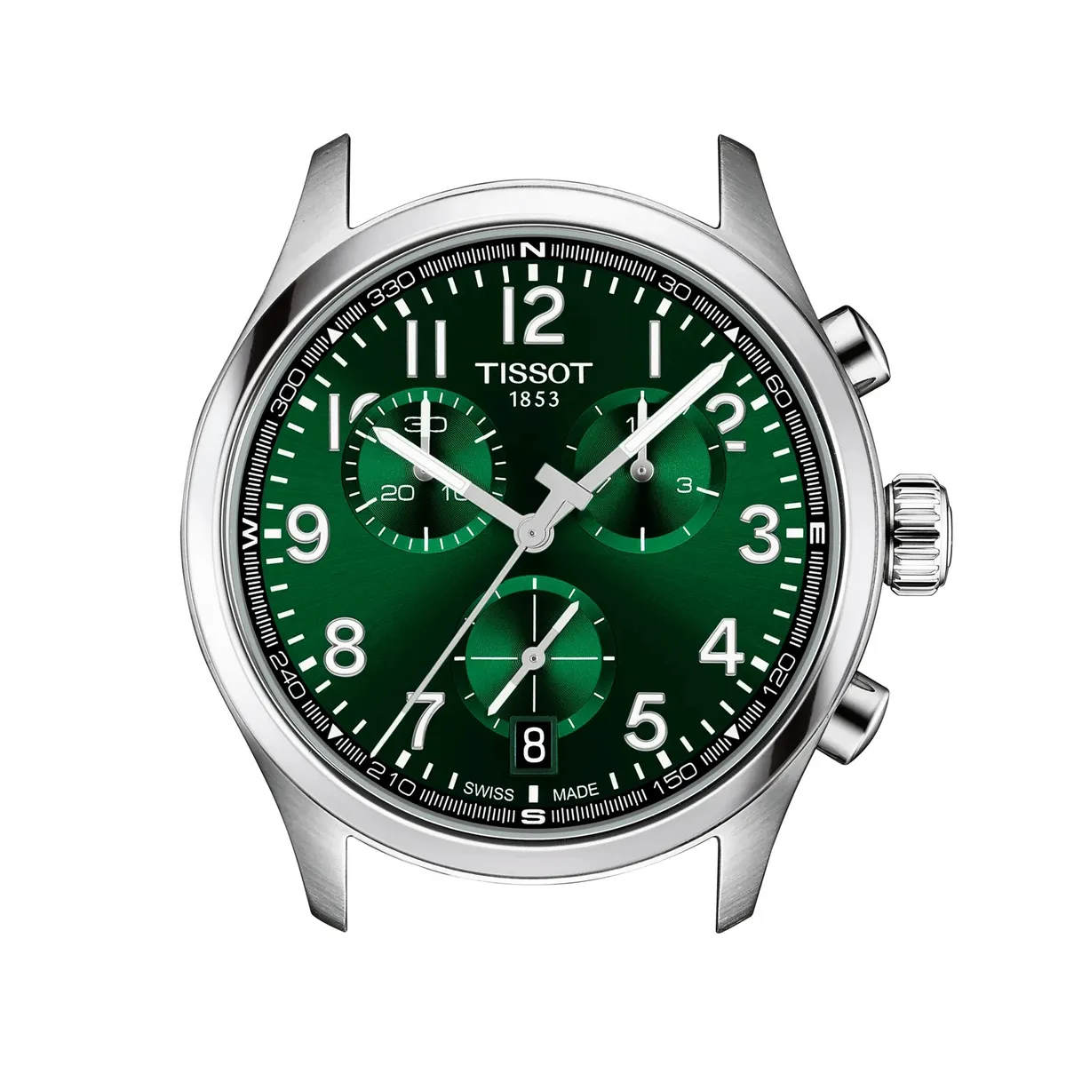 TISSOT - Reloj Tissot Chrono L 42mm Acero Verde