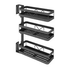 GENERICO - Organizador De Cocina Estante 3 Niveles Colgante Multiuso
