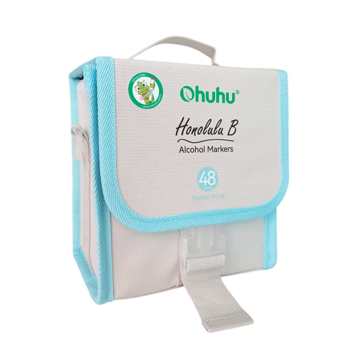 OHUHU - Ohuhu 48 Marcadores de Alcohol Pastel Sweetness Pincel&Fina