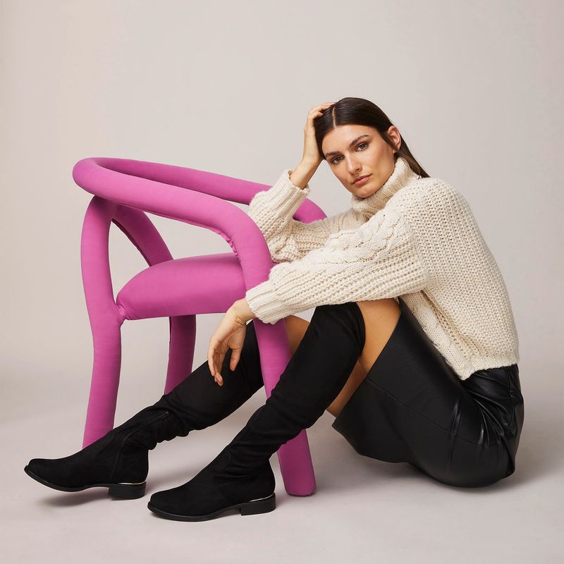 CALL IT SPRING - Bota Larga Mujer Negro Call It Spring