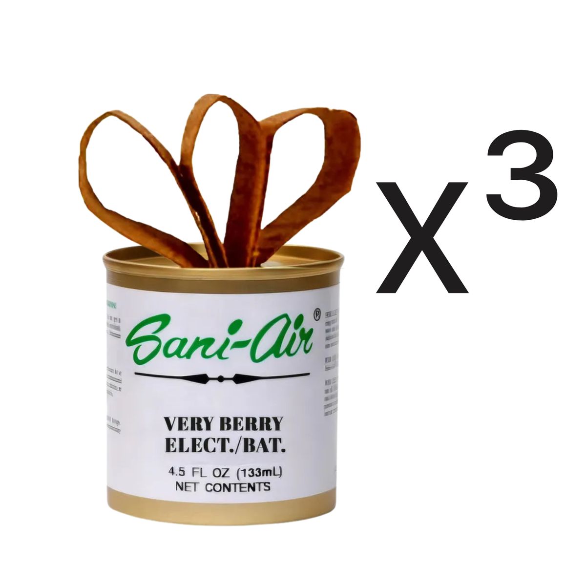 GENERICO - PACK 3 LATAS FRUTOS ROJOS 133ML (VERY BERRY)