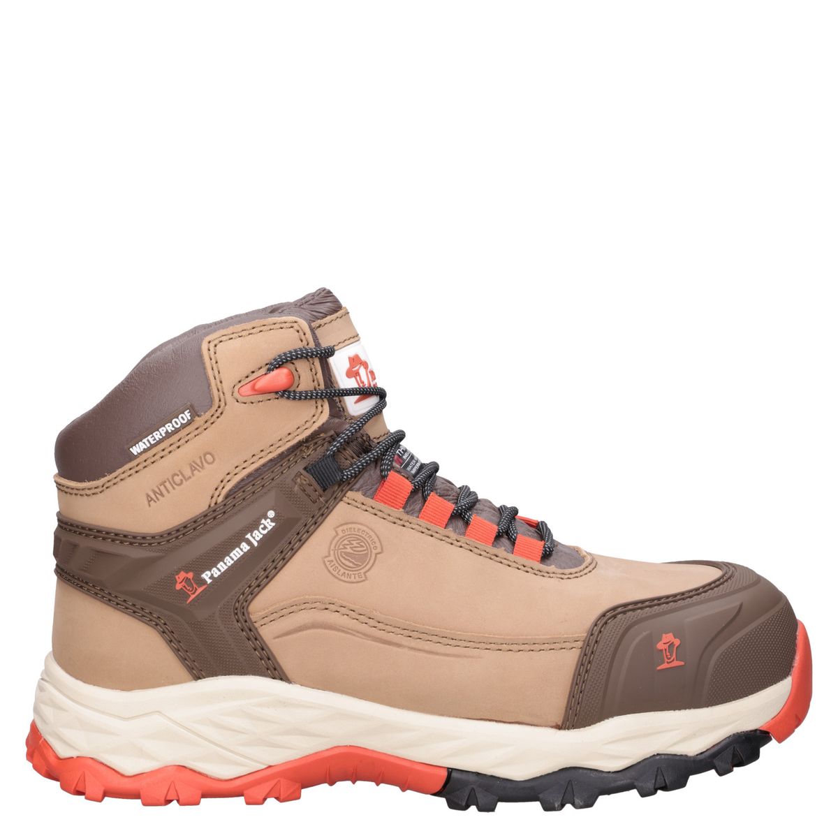 PANAMA JACK - Zapato Seguridad Hombre Beige Panama Jack