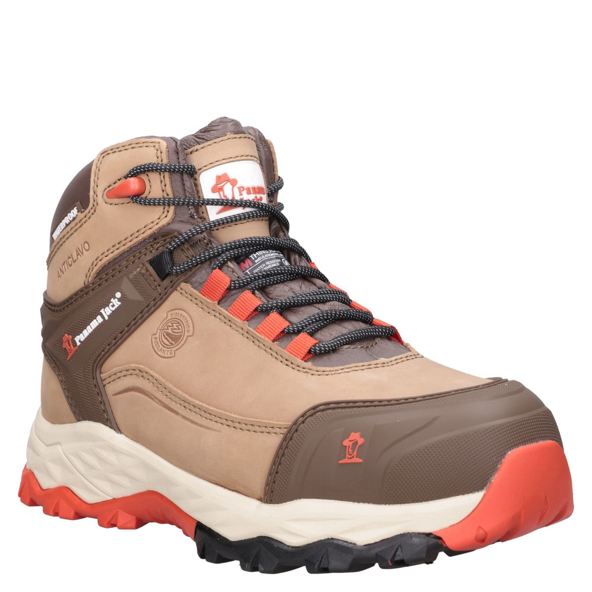PANAMA JACK - Zapato Seguridad Hombre Beige Panama Jack