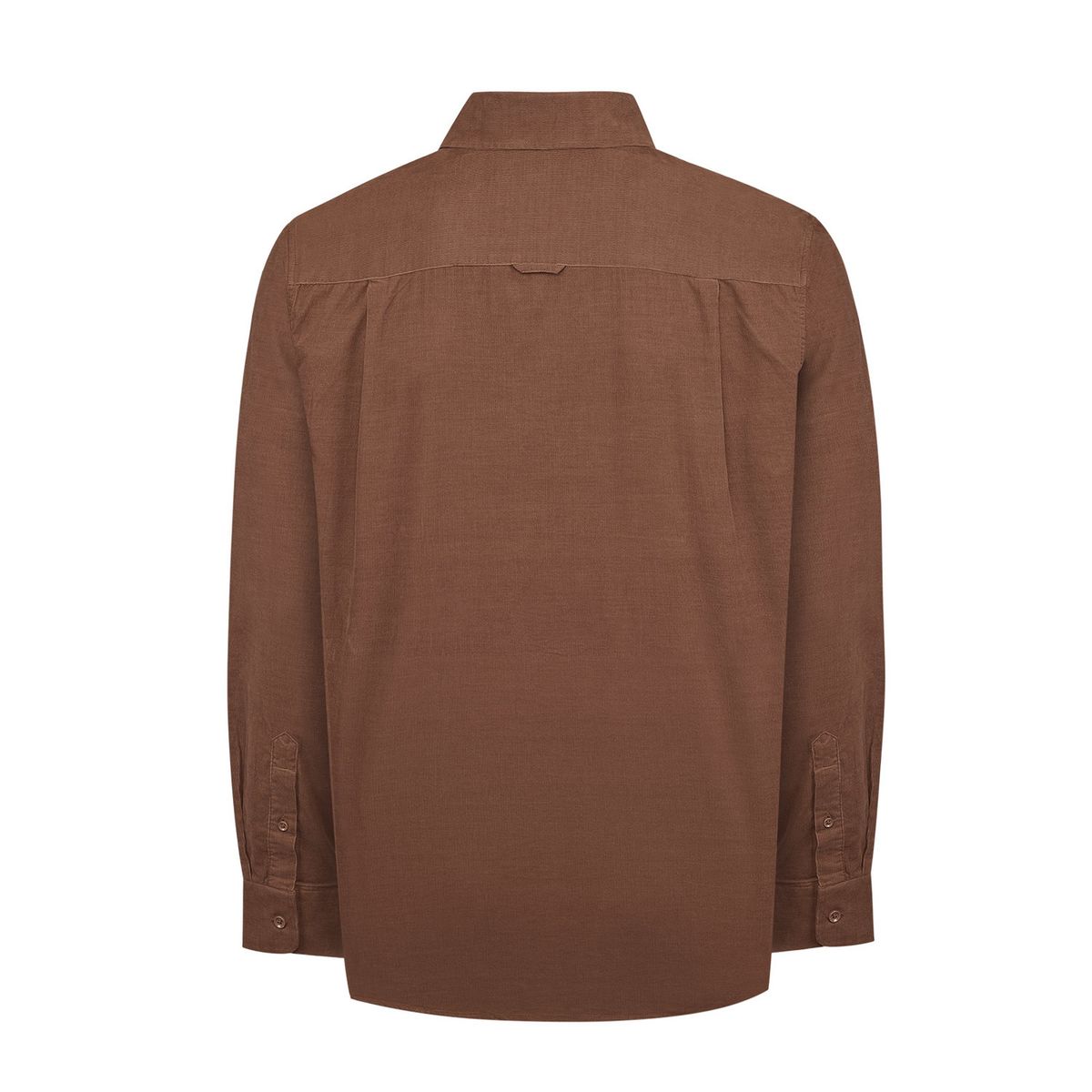 ROCKFORD - Camisa Algodón Orgánico Hombre Corduroy Marrón ROCKFORD