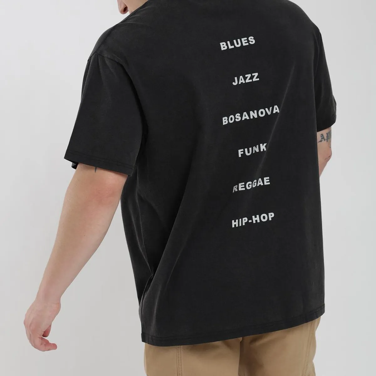 KAYA UNITE - Polera Oversize Algodón Heavyweight Hombre