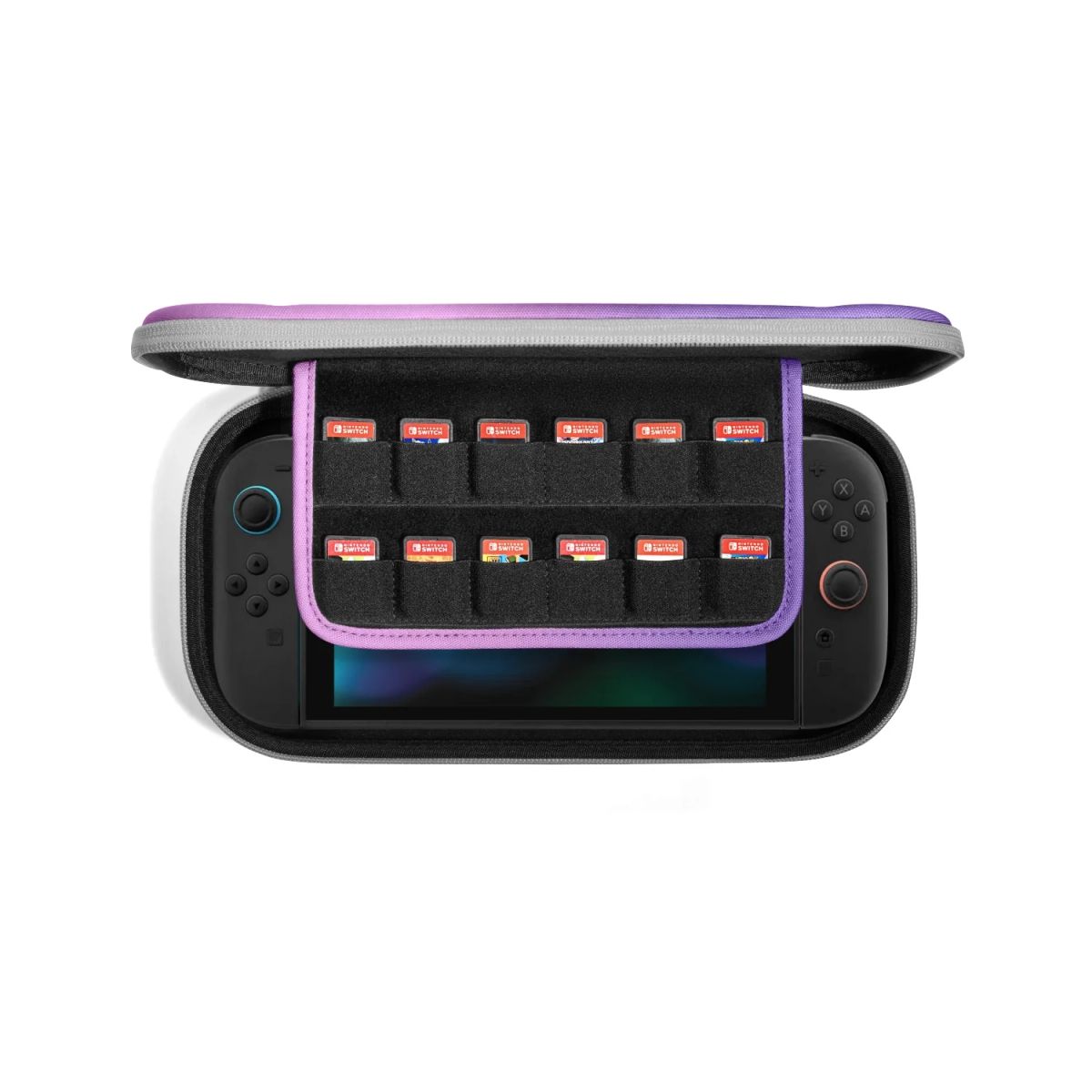 TOMTOC - Tomtoc Funda Rígida FancyCase-G05 para Nintendo Switch 2 Ed. Degradado Púrpura