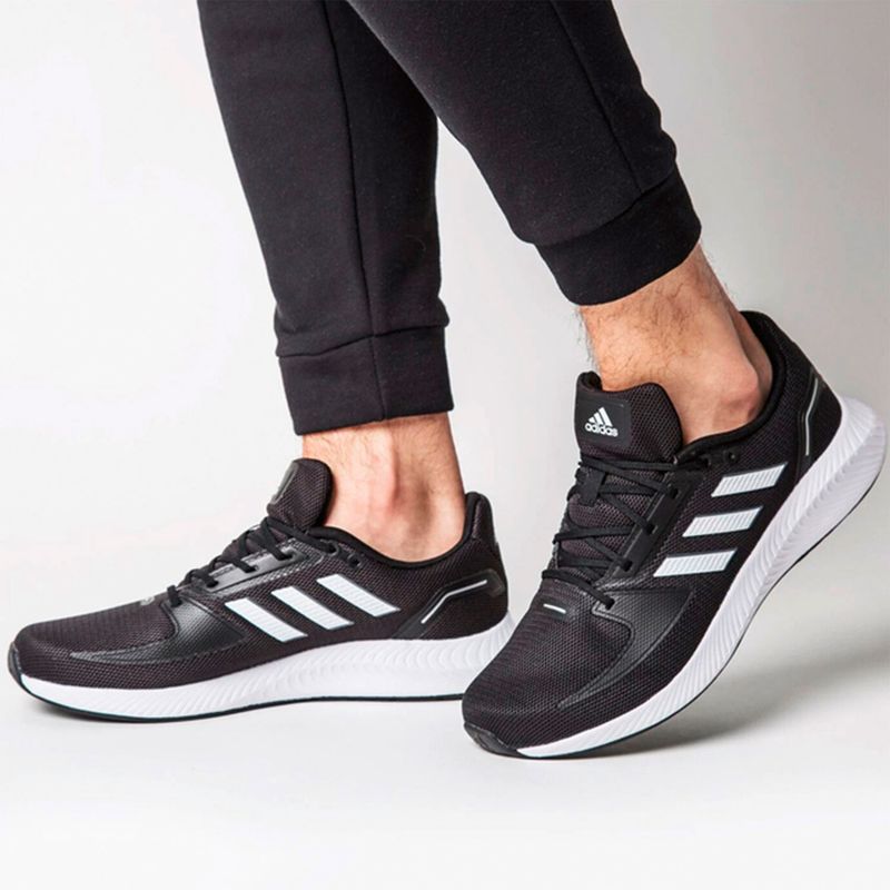ADIDAS - Runfalcon 2.0 Zapatilla Running Hombre Negro Adidas