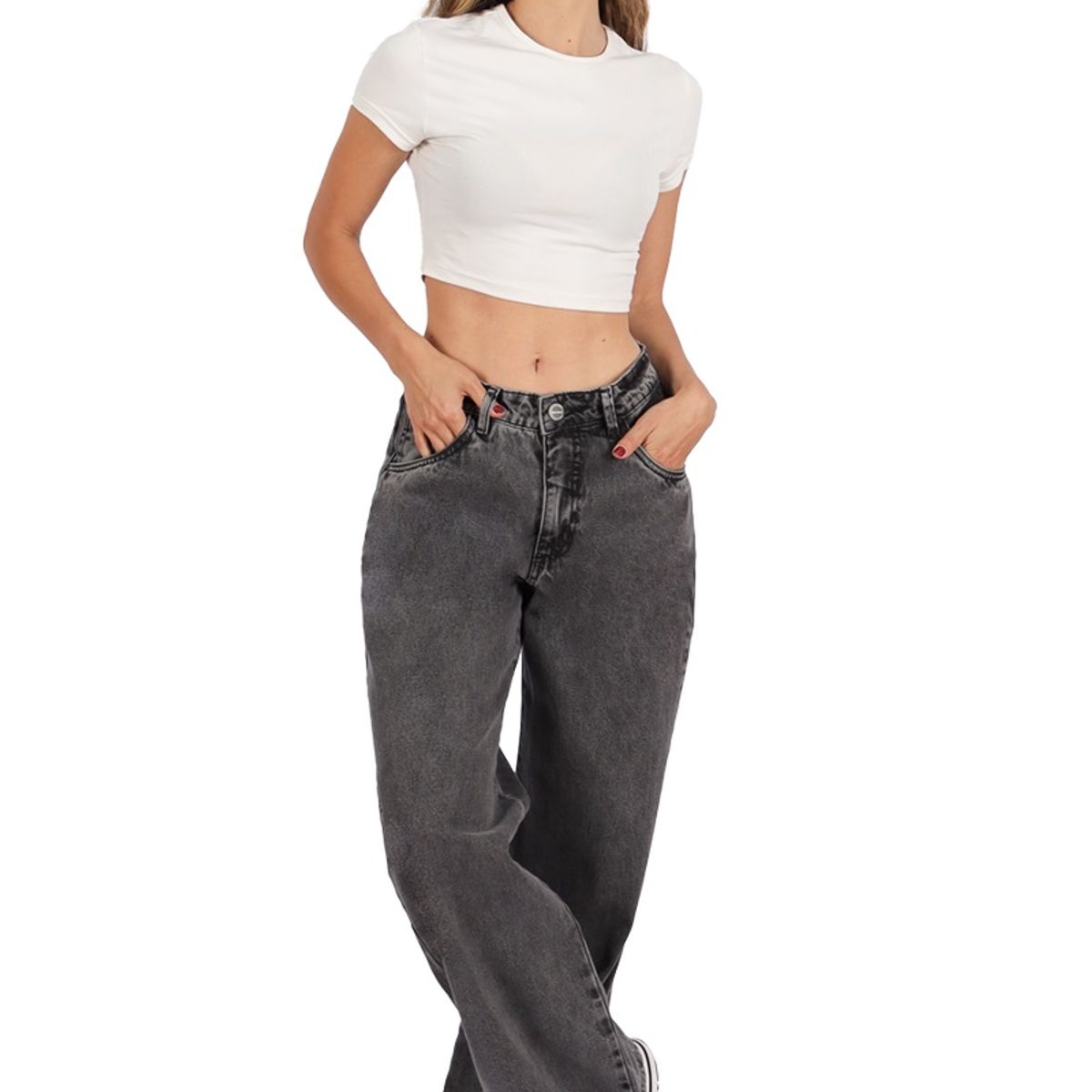 DIVINO JEANS - Jeans Bella II Negro Divino Jeans