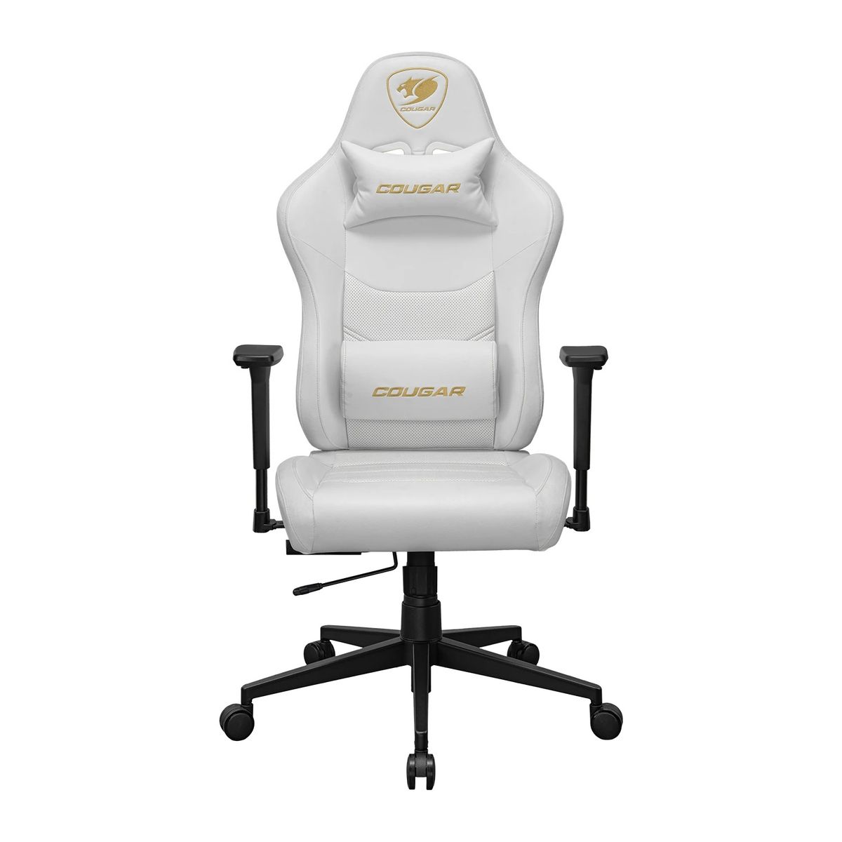 COUGAR - Silla Gamer Cougar PRYME White - Cuero PVC