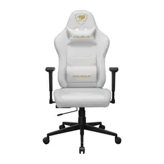 COUGAR - Silla Gamer PRYME White - Cuero PVC