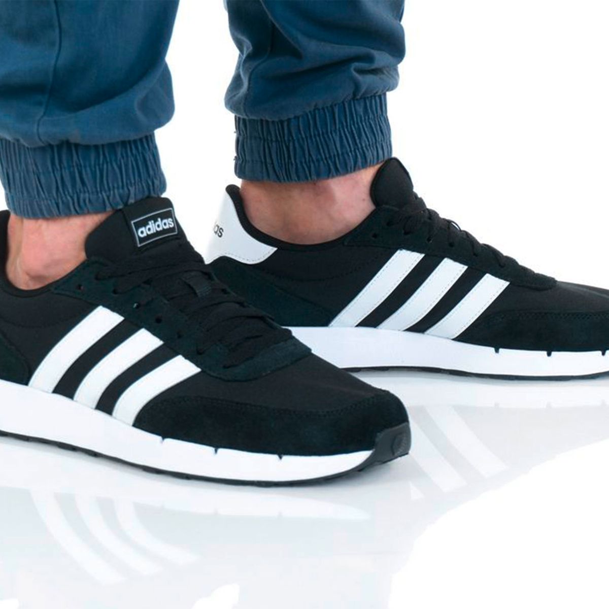 ADIDAS - Zapatilla Urbana Hombre Negro Adidas