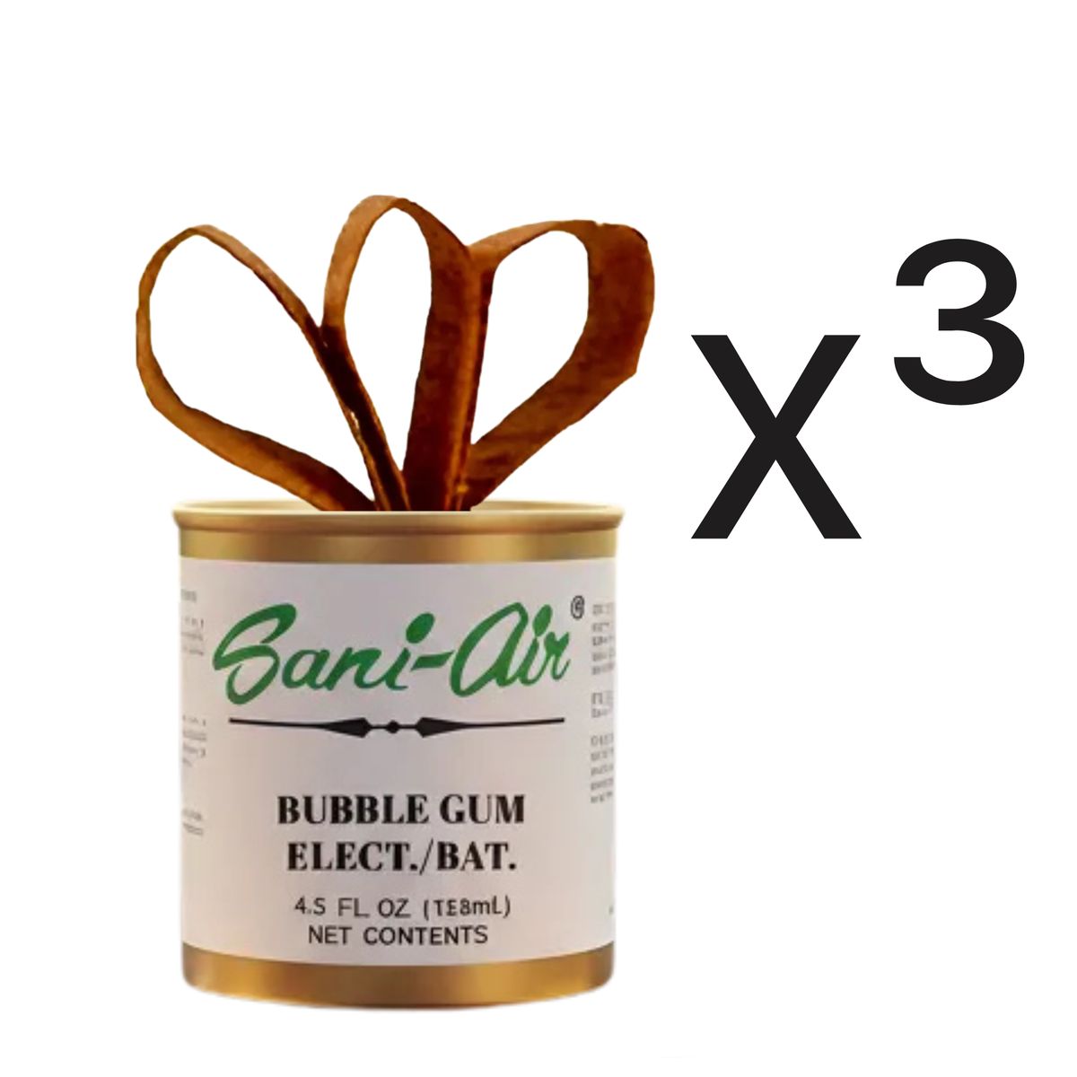 GENERICO - PACK 3 LATAS CHICLE 133ML (BUBBLE GUM)