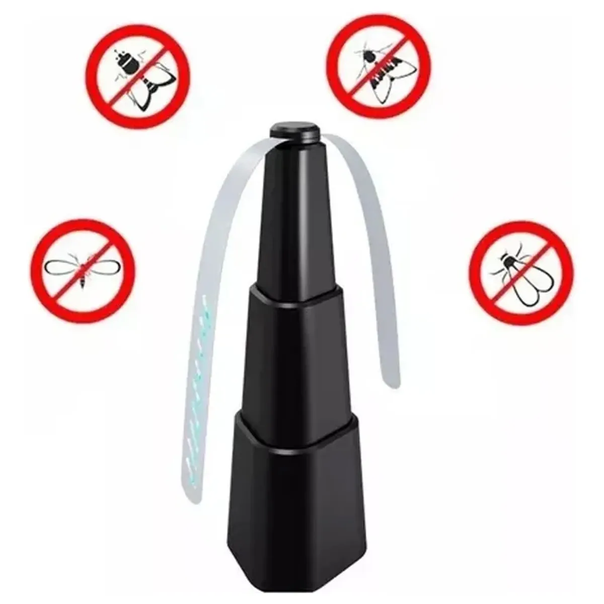 GENERICO - Ventilador Repelente Mata  Moscas Mosquitos Bichos Abejas