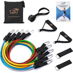 MOVI - SET DE 5 BANDAS ELASTICAS DE EJERCICIO