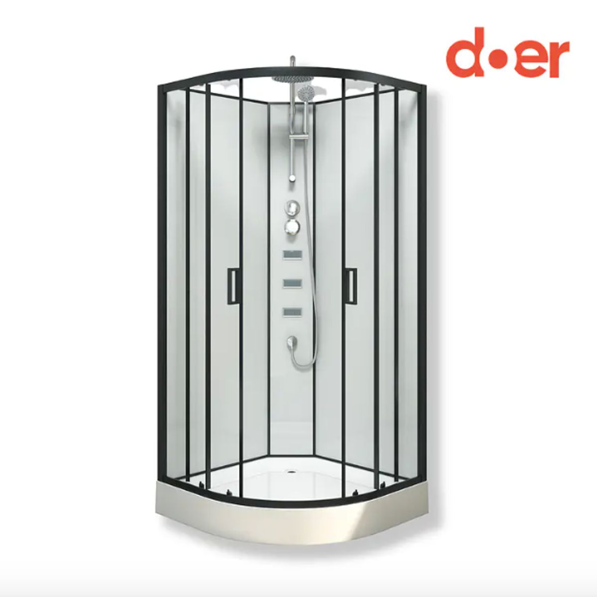 DOER - Combo Oasis SPA Cabina+WC+Grifería+Accesorios