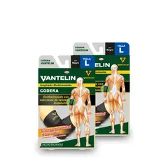VANTELIN - Pack Doble Codera Estabilizadora L Negra