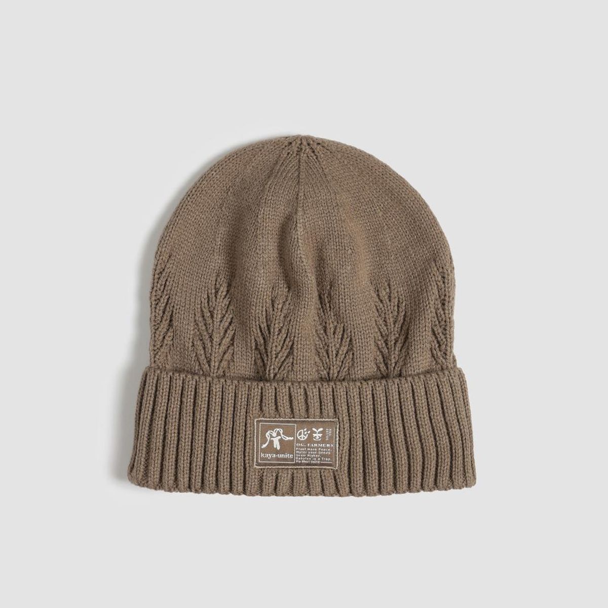 KAYA UNITE - Gorro Beanie Knit Taupe