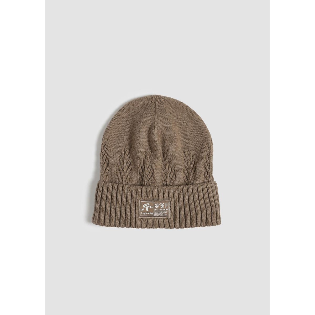 KAYA UNITE - Gorro Beanie Knit Taupe