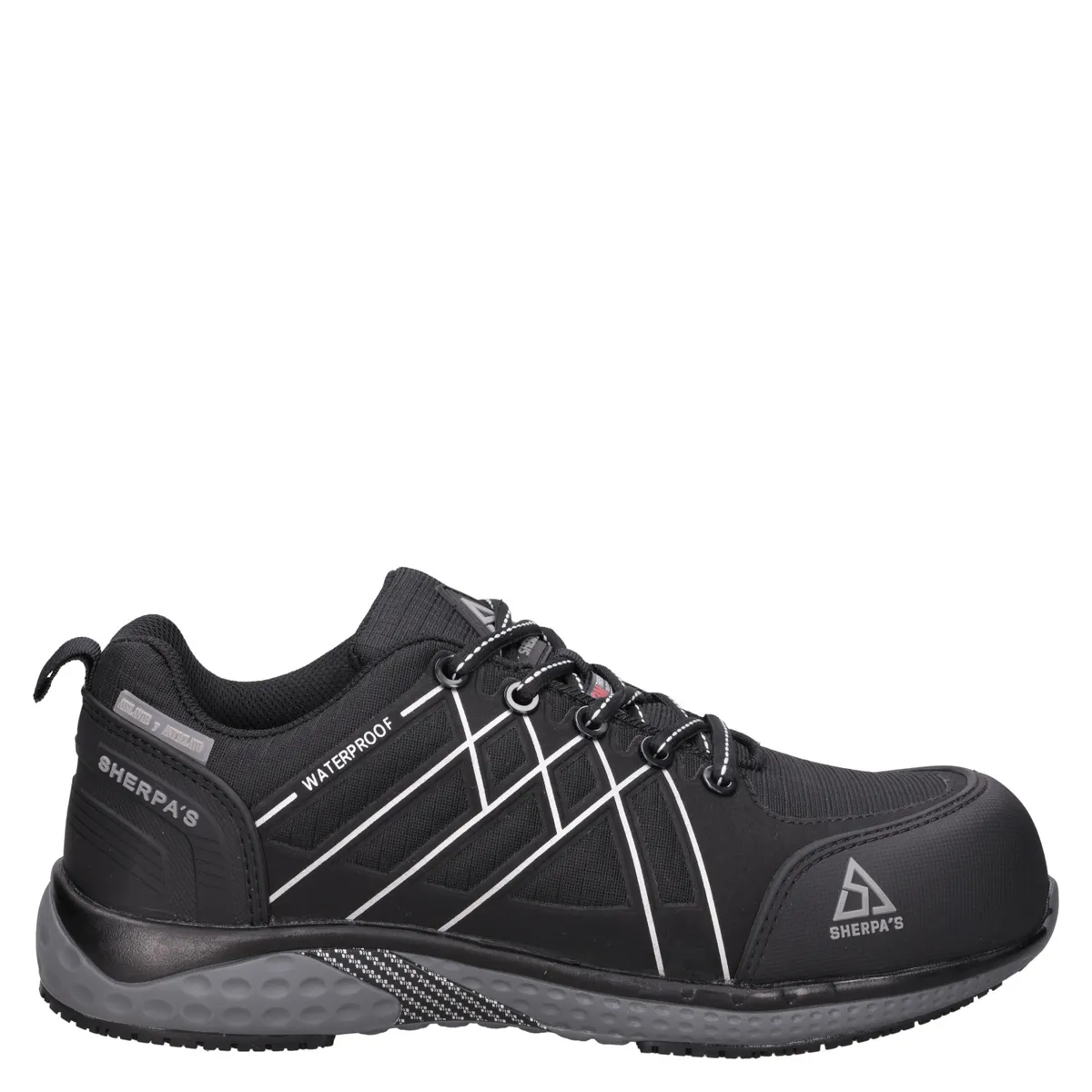 SHERPAS - Zapato Seguridad Hombre Negro Sherpa's