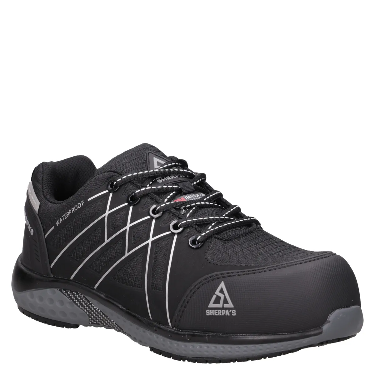 SHERPAS - Zapato Seguridad Hombre Negro Sherpa's