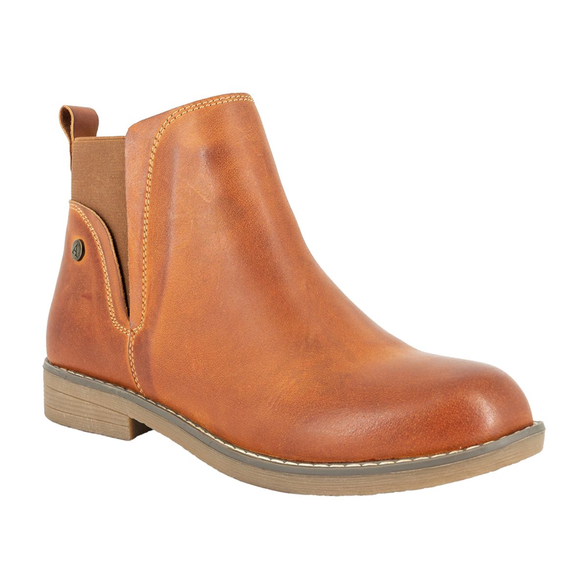 ALQUIMIA - Botin de Cuero Mujer Caramelo Doret Alquimia