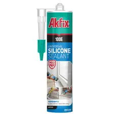 AKFIX - Silicona Universal Antibacteriana 100e Transparente 280ml