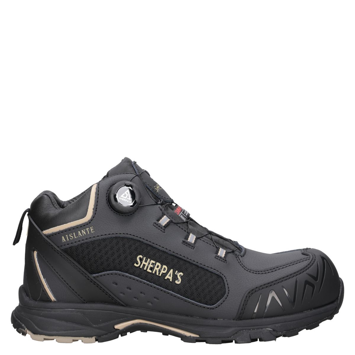 SHERPAS - Zapato Seguridad Hombre Negro Sherpa's
