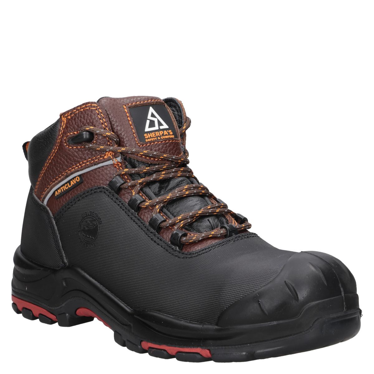 Zapato Seguridad Hombre Negro Sherpa's, marca SHERPAS - Foto 2