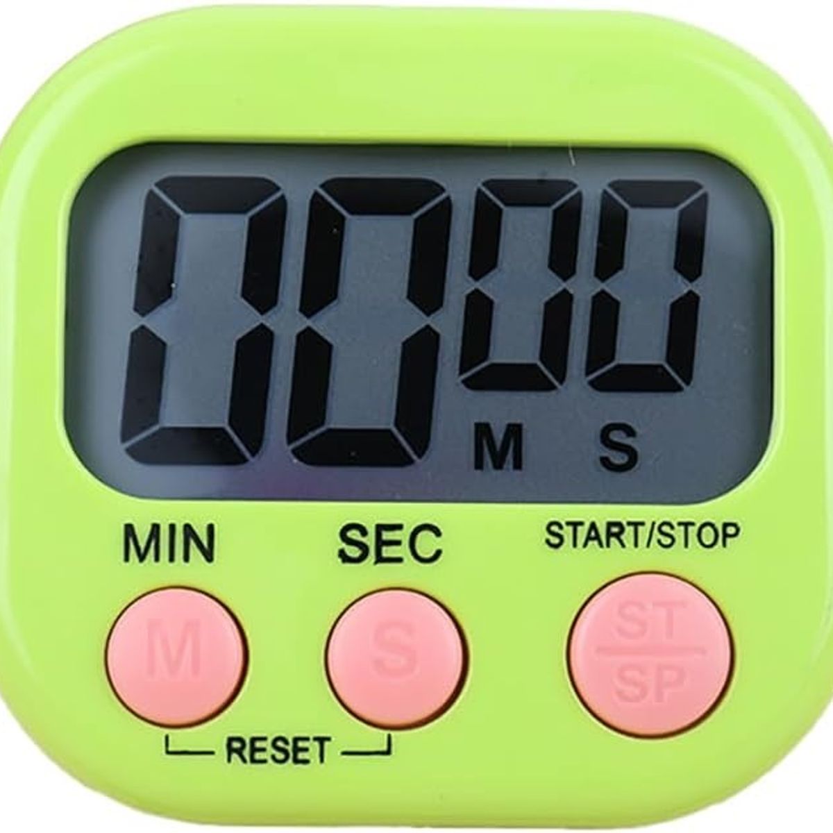 GENERICO - Timer Digital de Cocina Reloj Temporizador color Verde