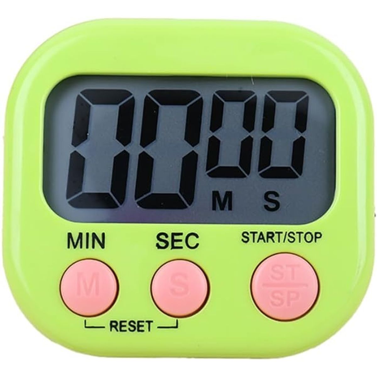 GENERICO - Timer Digital de Cocina Reloj Temporizador color Verde