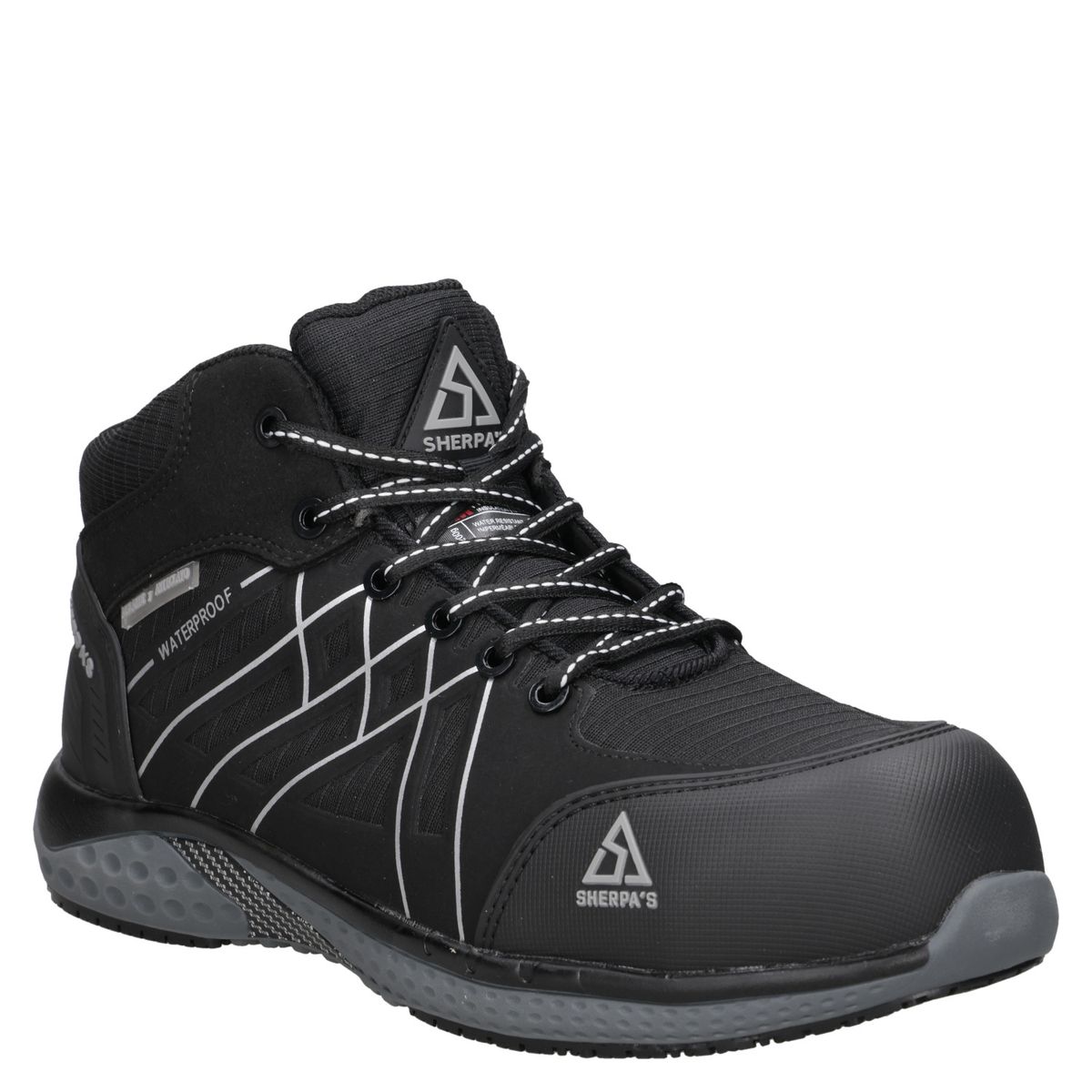SHERPAS - Zapato Seguridad Hombre Negro Sherpa's