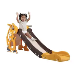 LUBABYCAS - Resbalín Infantil Plegable Top Amarillo 1-6 Años