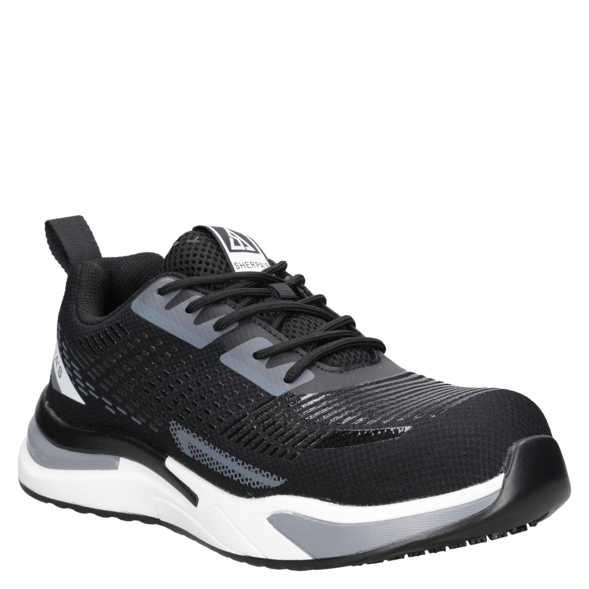SHERPAS - Zapatilla Seguridad Hombre Negro Sherpa's