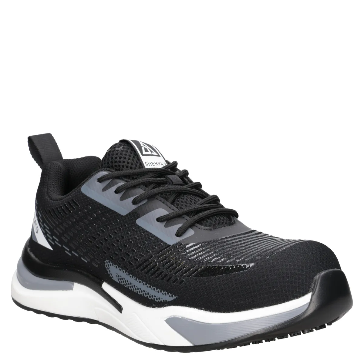 SHERPAS - Zapatilla Seguridad Hombre Negro Sherpa's