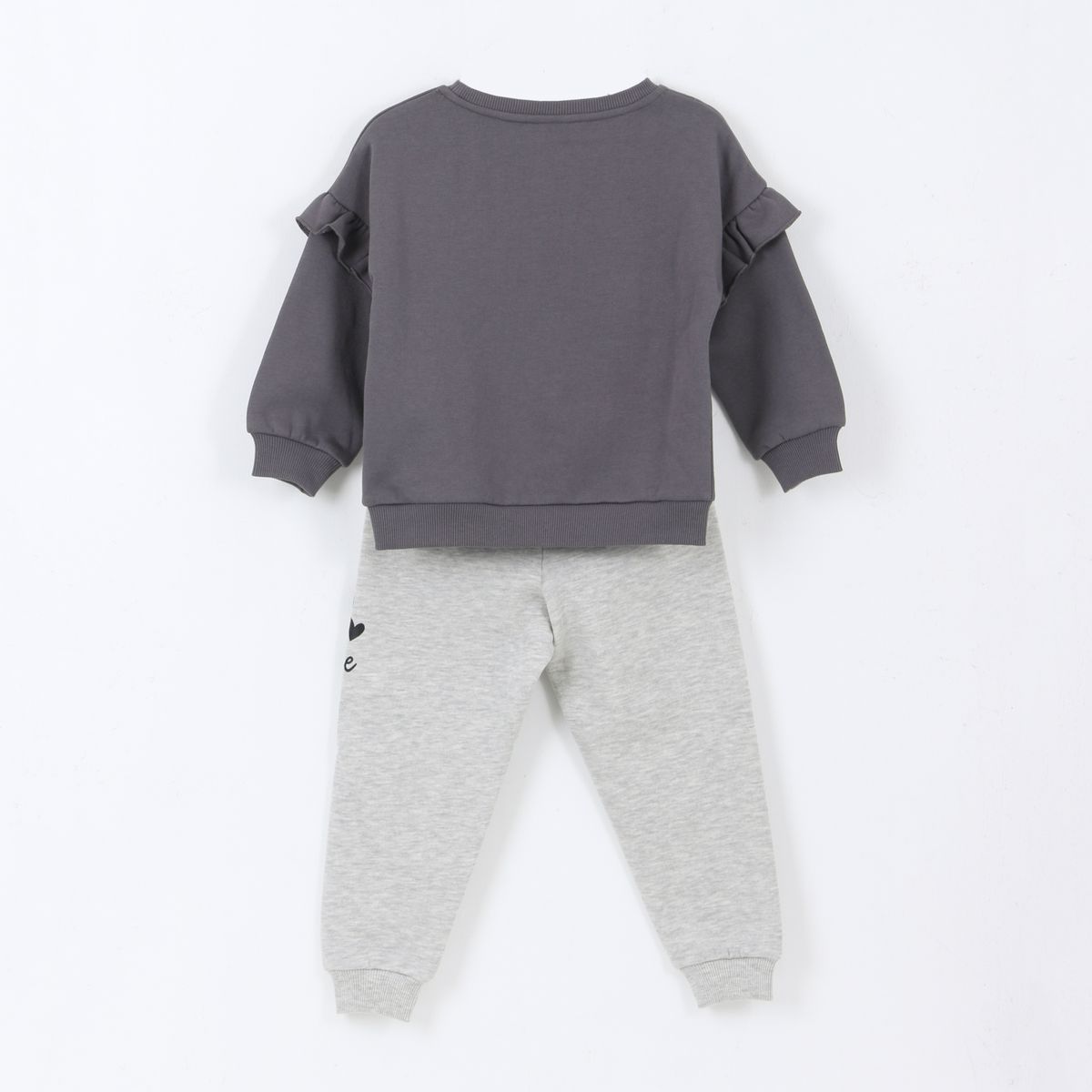 DISNEY - Conjunto Buzo Niña Vuelos Minnie Gris Disney