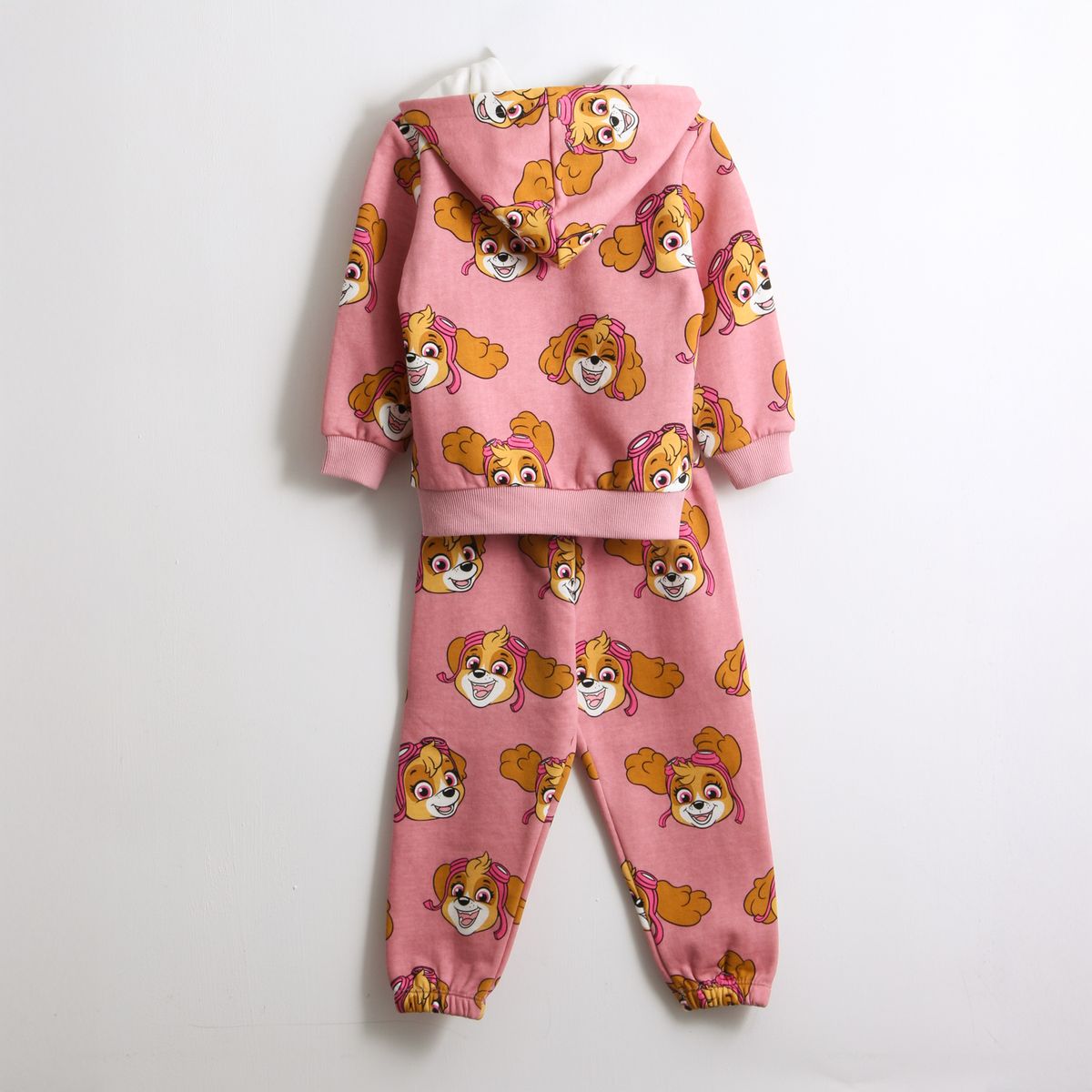 PAW PATROL - Conjunto Buzo Niña Full Print Skye Rosado Paw Patrol