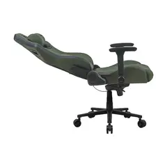 COUGAR - Silla Profesional Defensor S Army Green F Apoyabrazos plegable 4D