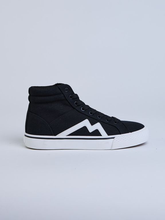 Zapatillas Nakoa Negro Mujer