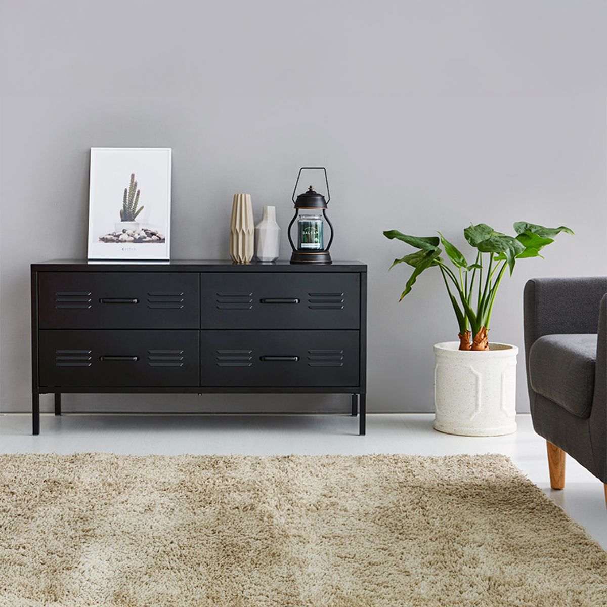 FORM DESIGN - Arrimo Medio Jack Negro Form