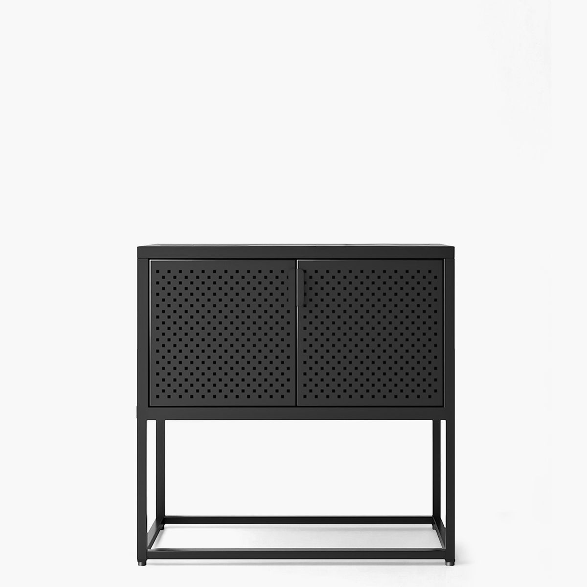 FORM DESIGN - Arrimo Medio Newton 2 puertas Negro Form