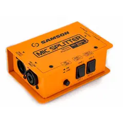 SAMSON - Caja Divisora ​​De Señal Mic Splitter