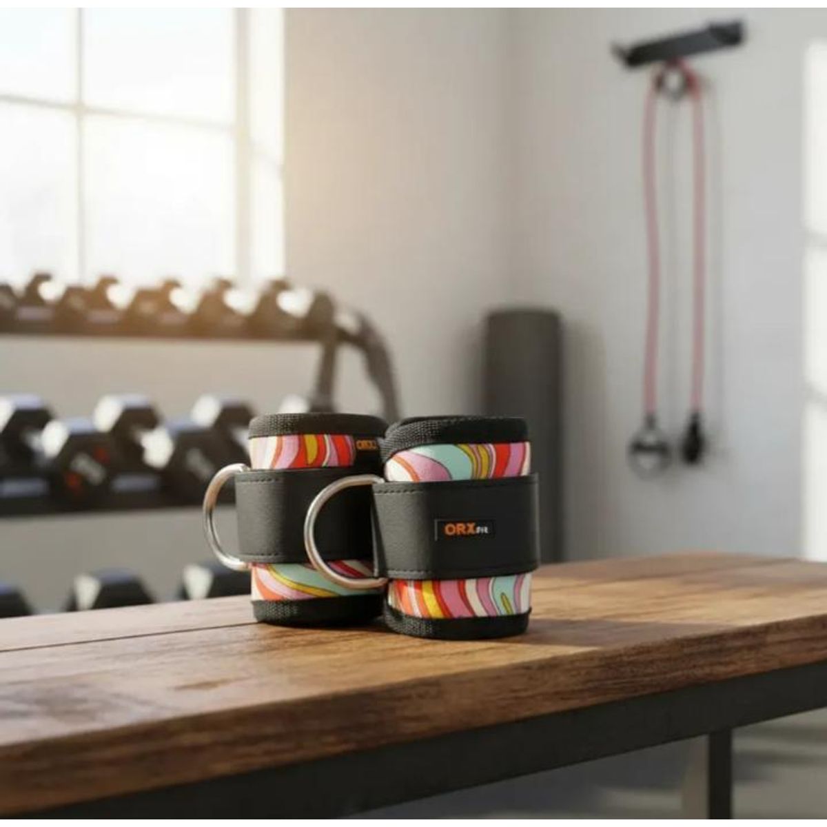 ORXFIT - Tobilleras Para Patadas De Glúteos Orxfit Booty Strap candy summer