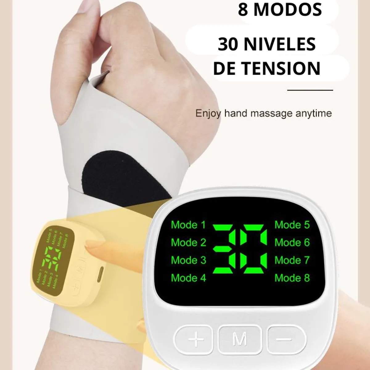 DMORE - Muñequera Estimulador TENS Artritis Artrosis Tunel Carpiano