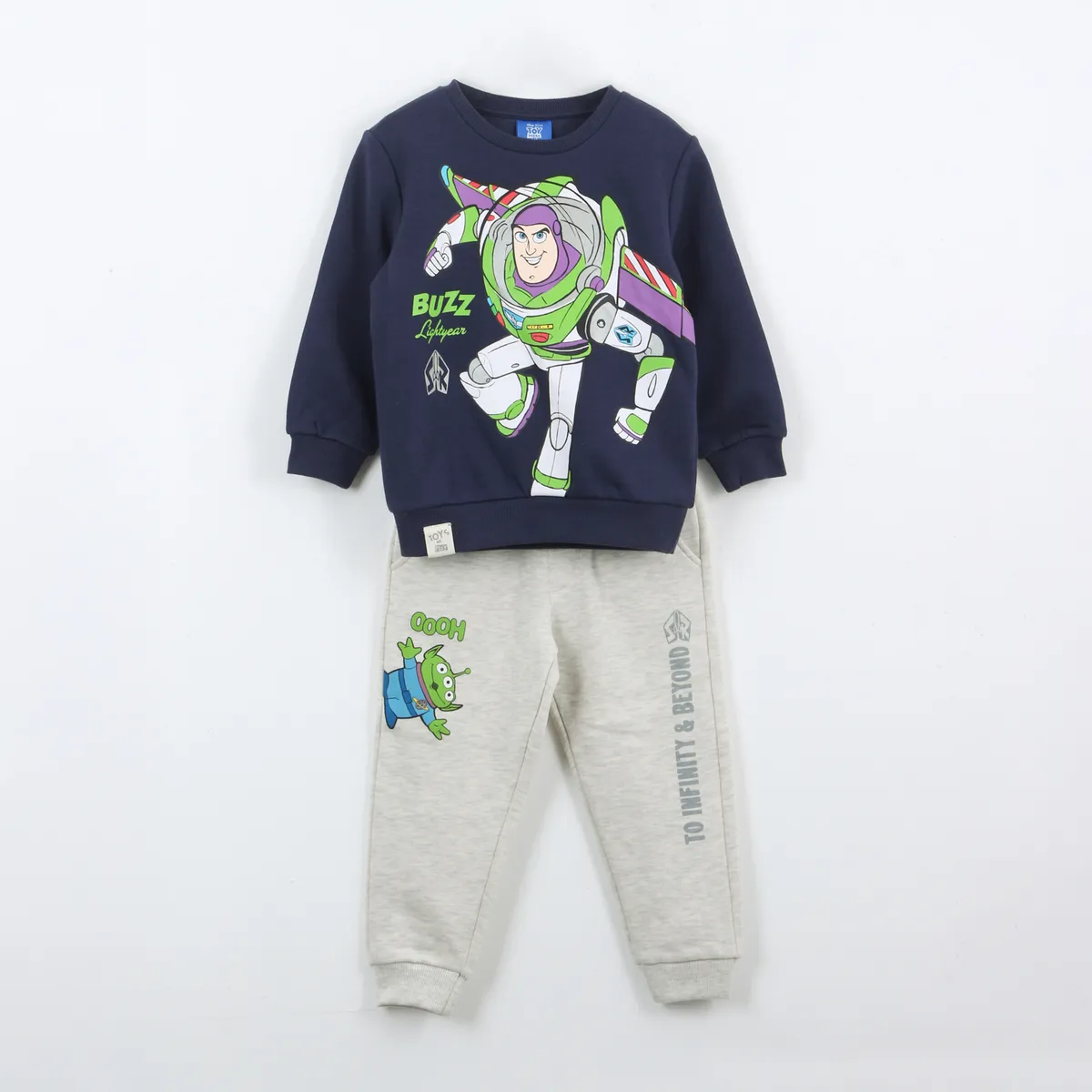 DISNEY - Conjunto Buzo Niño Buzz Lightyear Toy Story Azul Disney