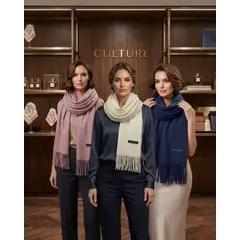 GENERICO - Set de 3 Bufandas Premium Suavidad y Elegancia
