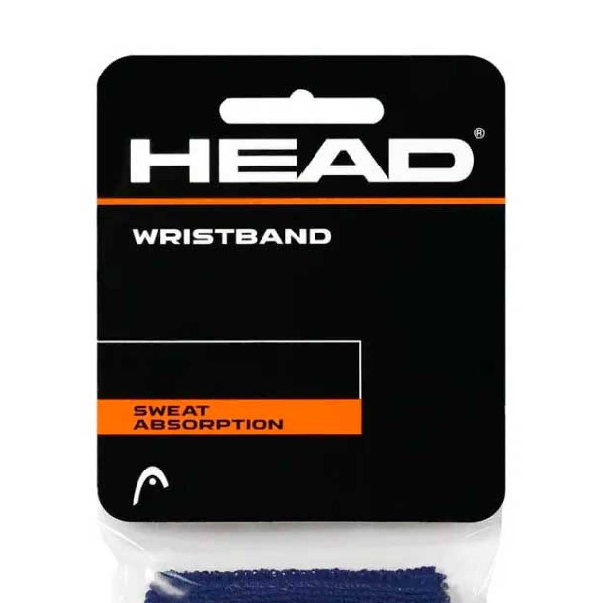 HEAD - Muñequera Tenis Head Wristband 2.5" Azul Marino