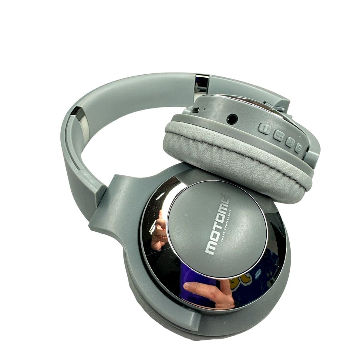 JOIGO - Audifonos Inalámbricos Bluetooth Mano Libre Cromo Gris