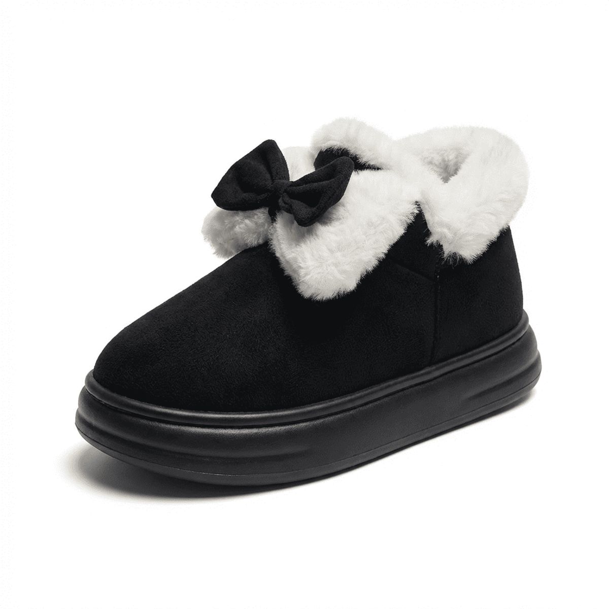 BOVINITA - Pantufla Mujer Chiporro Botin Plataforma Gamuza Liviana