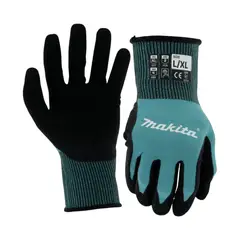 MAKITA - Guante Reforzado Anticorte Nitrilo Talla L-XL T-04123