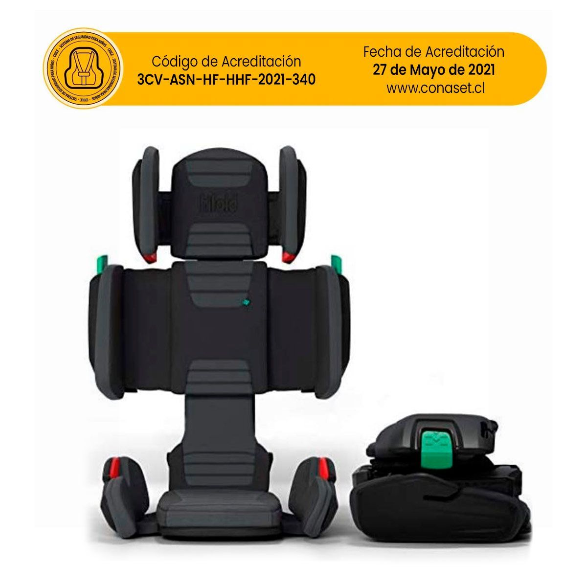 HIFOLD - Hifold Asiento Elevador Butaca Con Respaldo